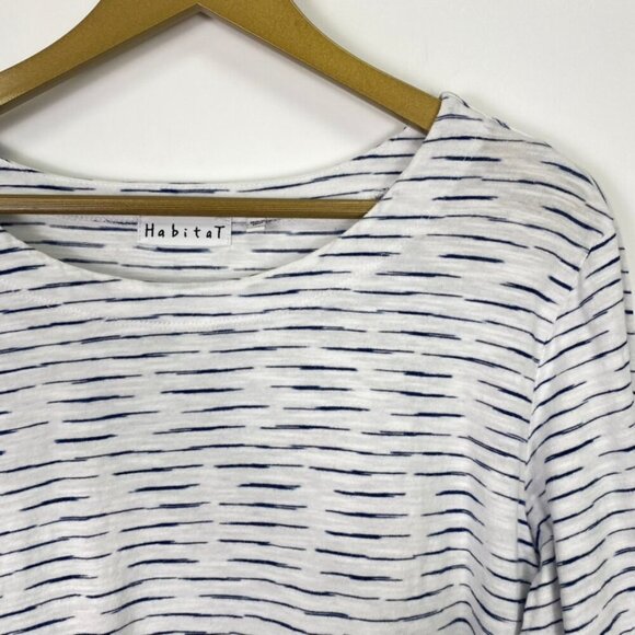 Habitat Striped Tie Sleeve Top - Picture 9 of 11